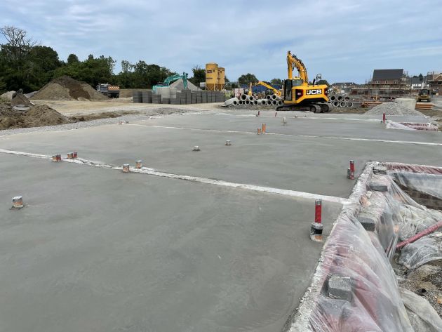 Power Float Finished Concrete