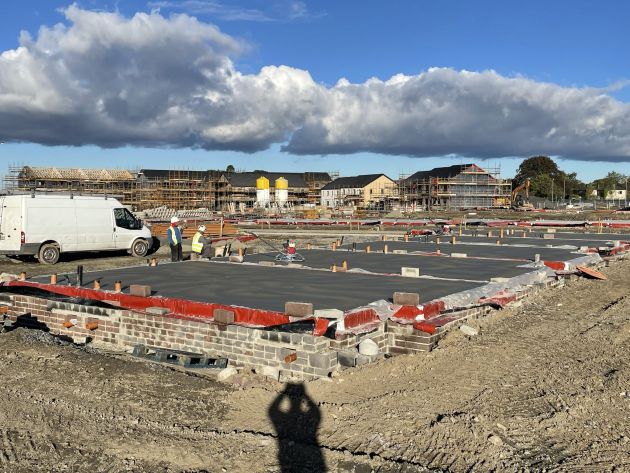 Power Float Finished Concrete