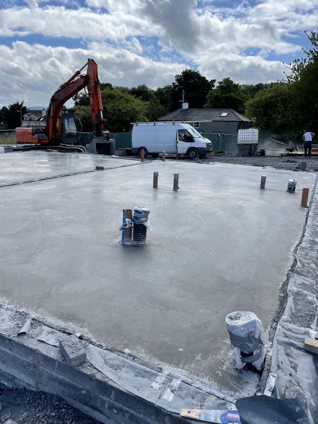 Power Float Finished Concrete