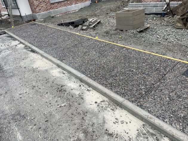 Exposed Aggregate Concrete