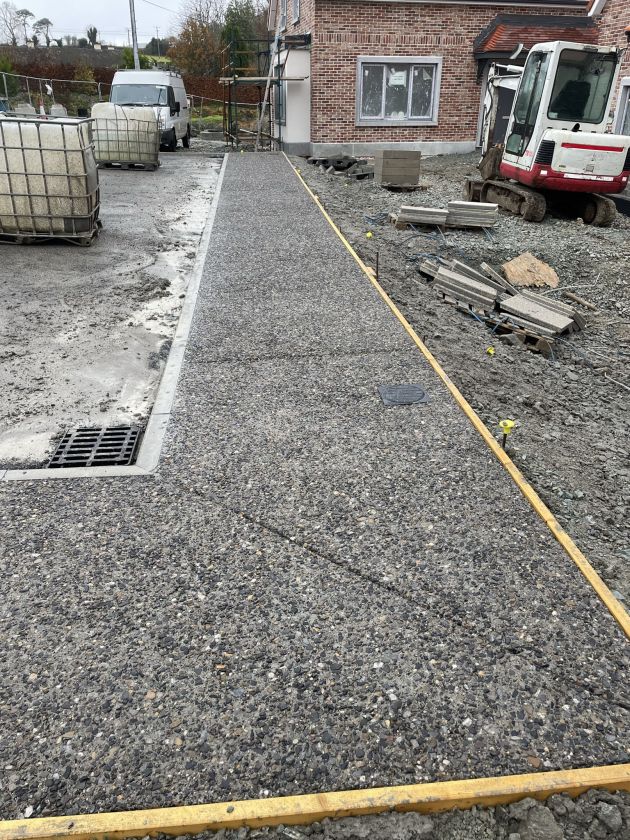 Exposed Aggregate Concrete
