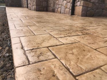 stamped concrete