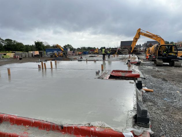 Power Float Finished Concrete