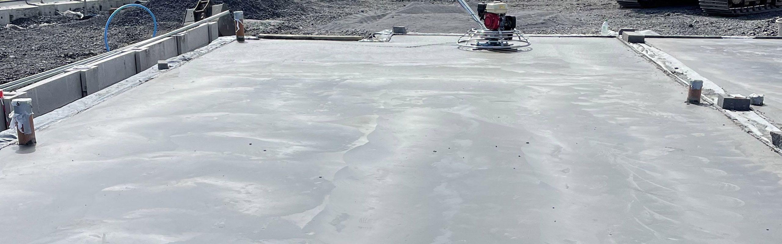 Power Float Finished Concrete